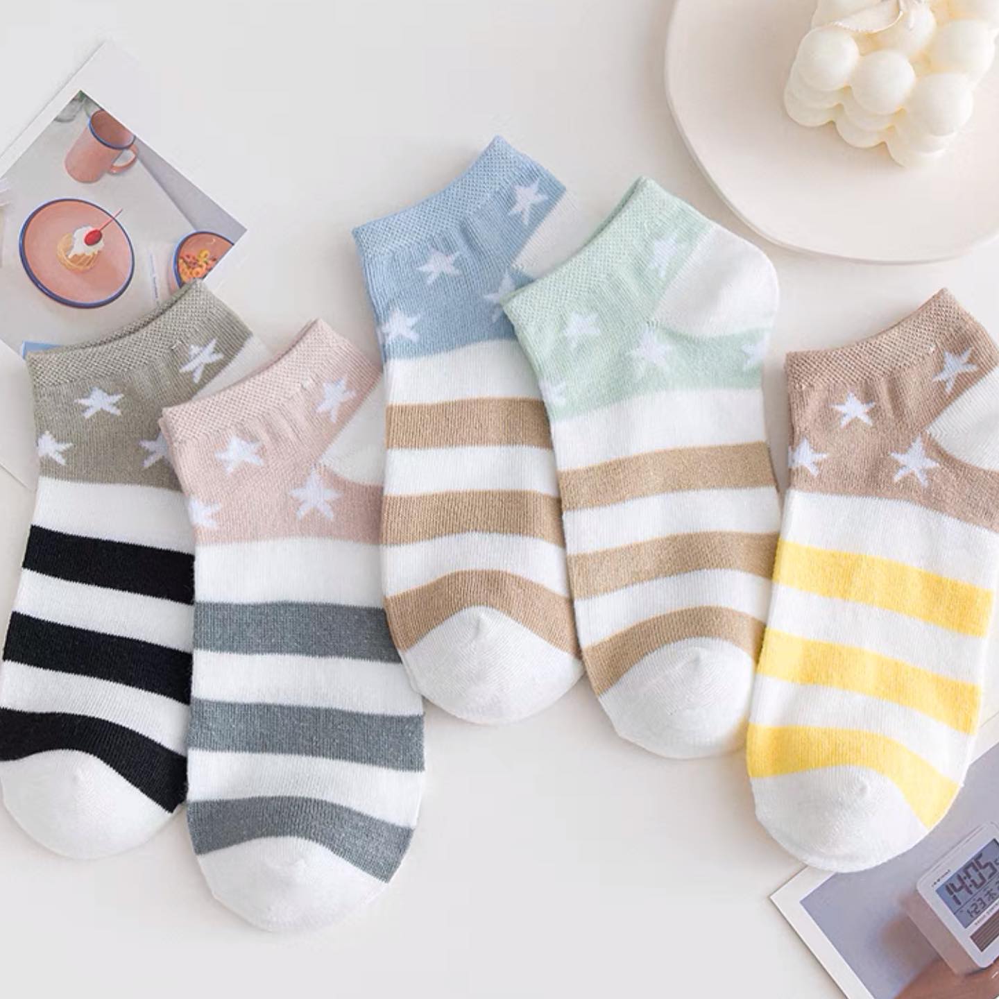 ✨PREORDER✨ New mesh socks female Korean version summer