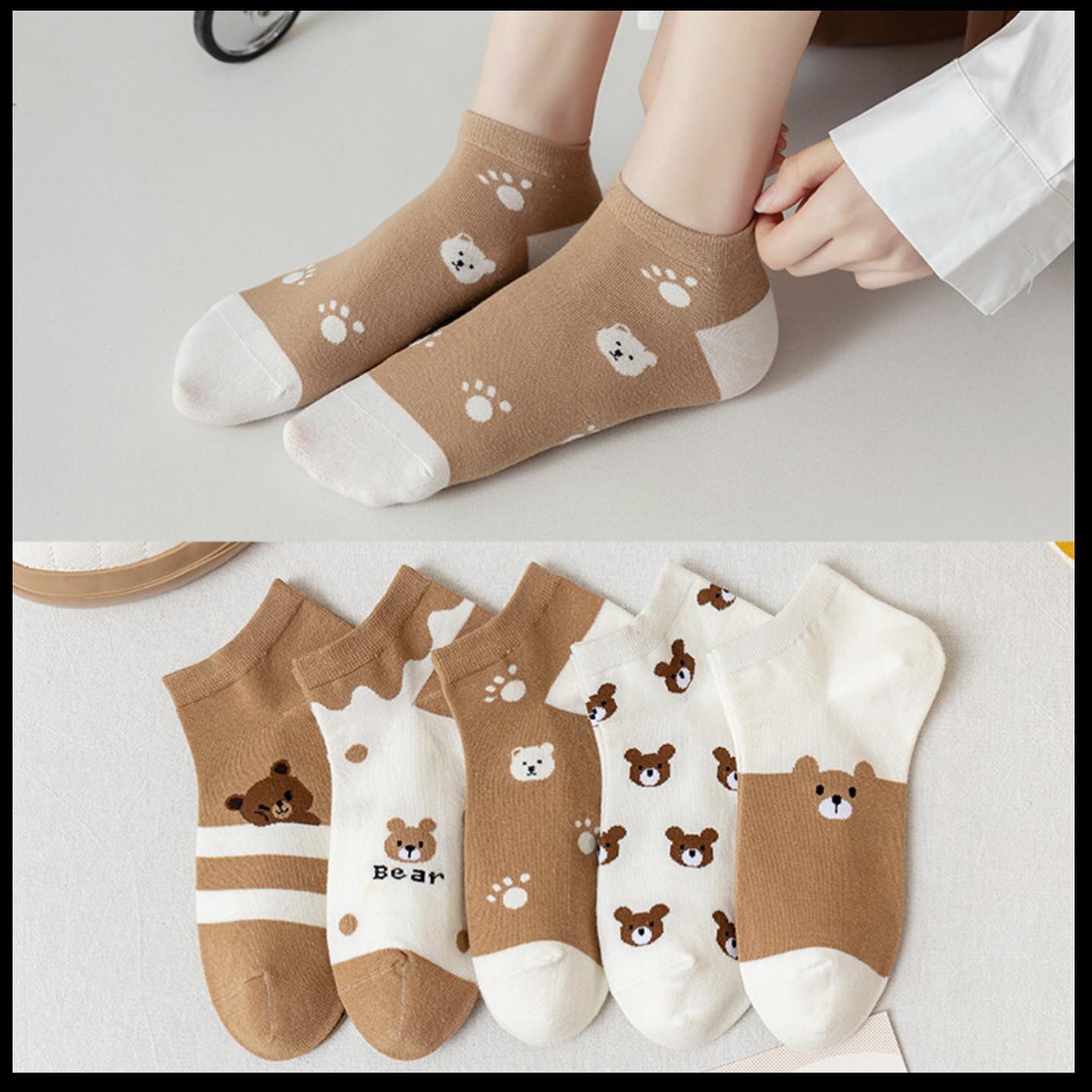 ✨PREORDER✨ New mesh socks female Korean version summer
