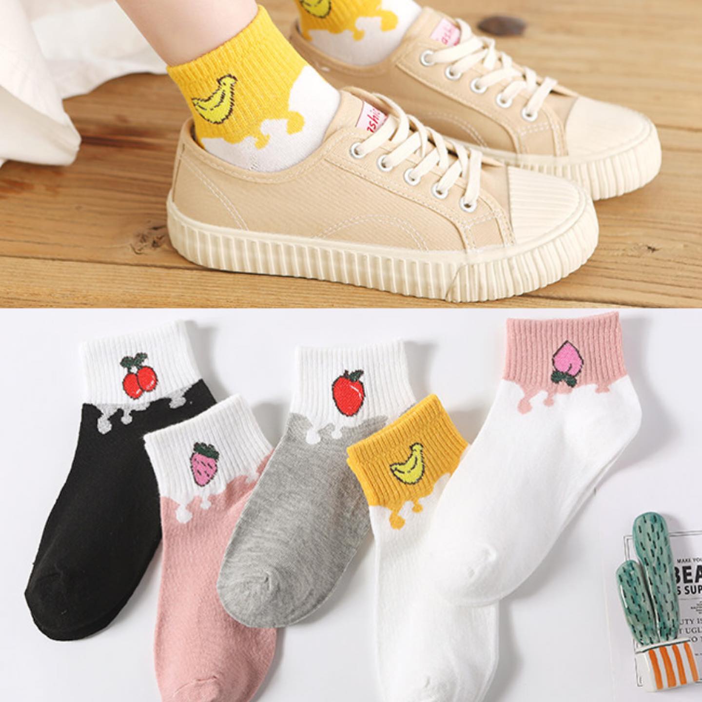 ✨PREORDER✨ New mesh socks female Korean version summer