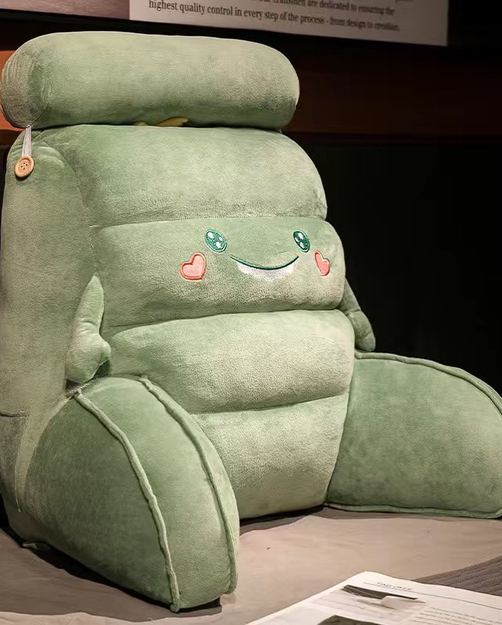 ✨PREORDER✨ Bedside cushion soft bag pillow large backrest bed playing mobile phone dormitory reading pillow tatami sofa waist cushion