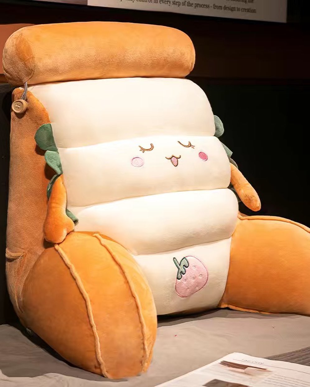 ✨PREORDER✨ Bedside cushion soft bag pillow large backrest bed playing mobile phone dormitory reading pillow tatami sofa waist cushion