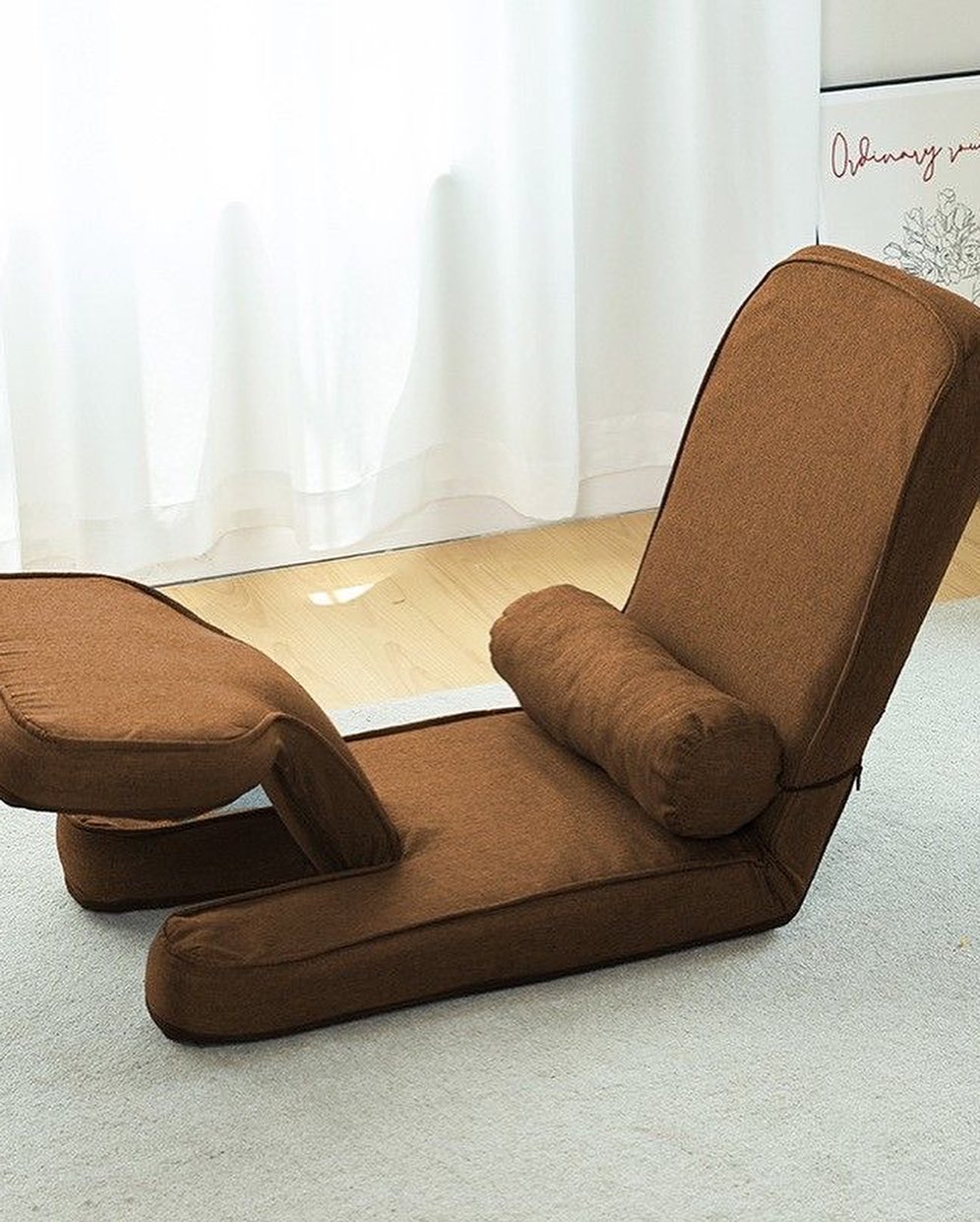 ✨PREORDER✨ Lazy sofa, tatami, reclining, bay window, balcony, high backrest, waist support, multifunctional small sofa, folding chair