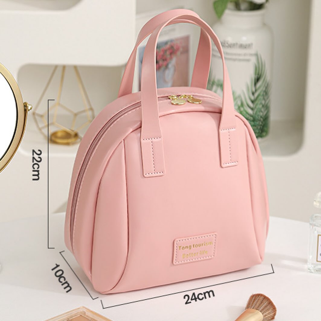 ✨PREORDER✨ High-End Portable Cosmetic Handbag
Available in Brown/Pink/White