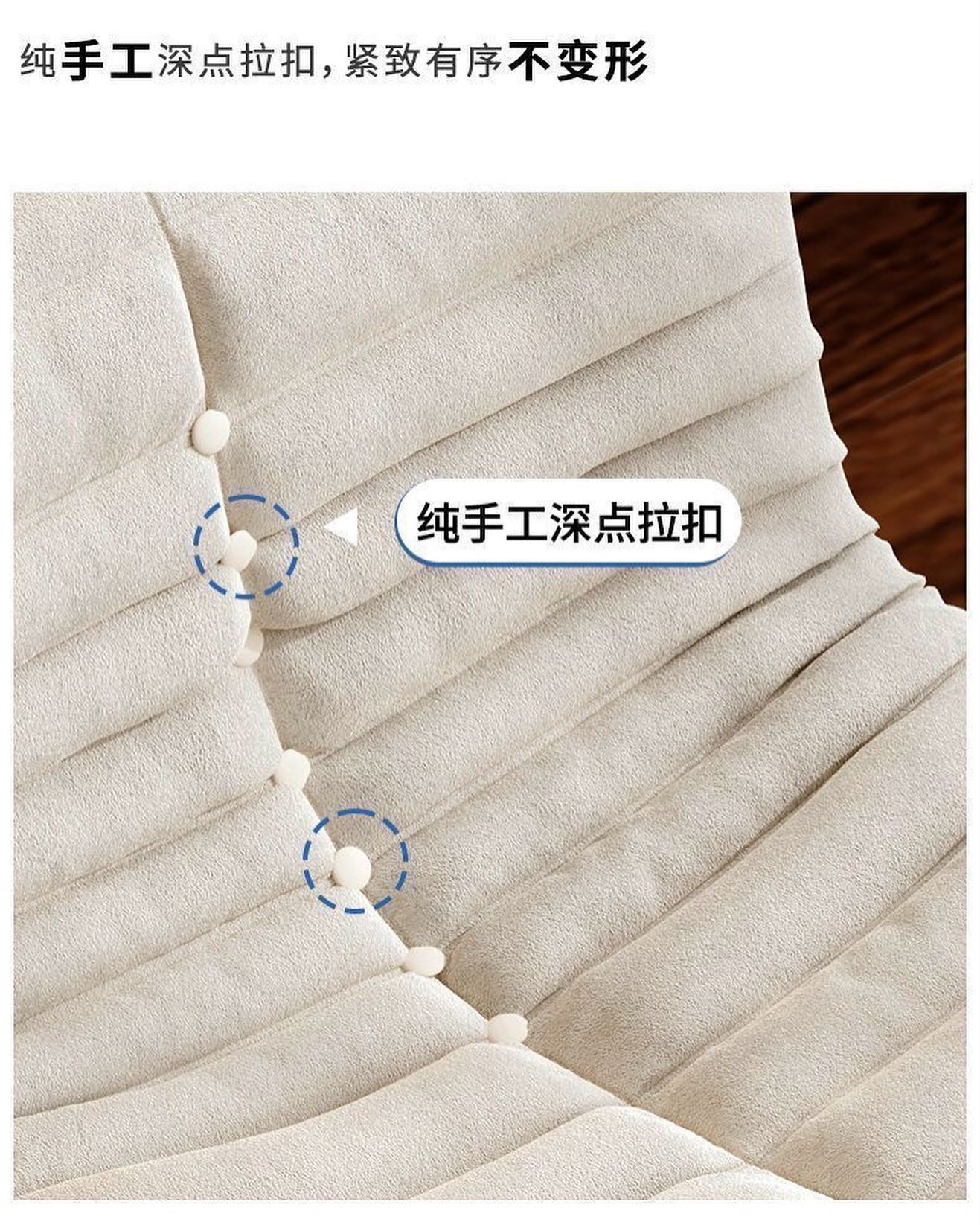 ✨PREORDER✨ Caterpillar sofa net celebrity lazy sofa can lie down and sleep simple modern bedroom small sofa balcony leisure recliner