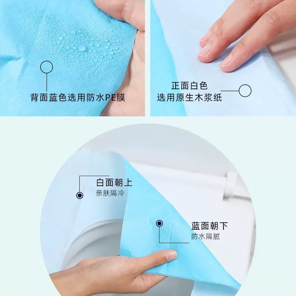 ✨INSTOCK✨Grace disposable toilet pad portable household toilet seat paste type maternity toilet pad travel supplies