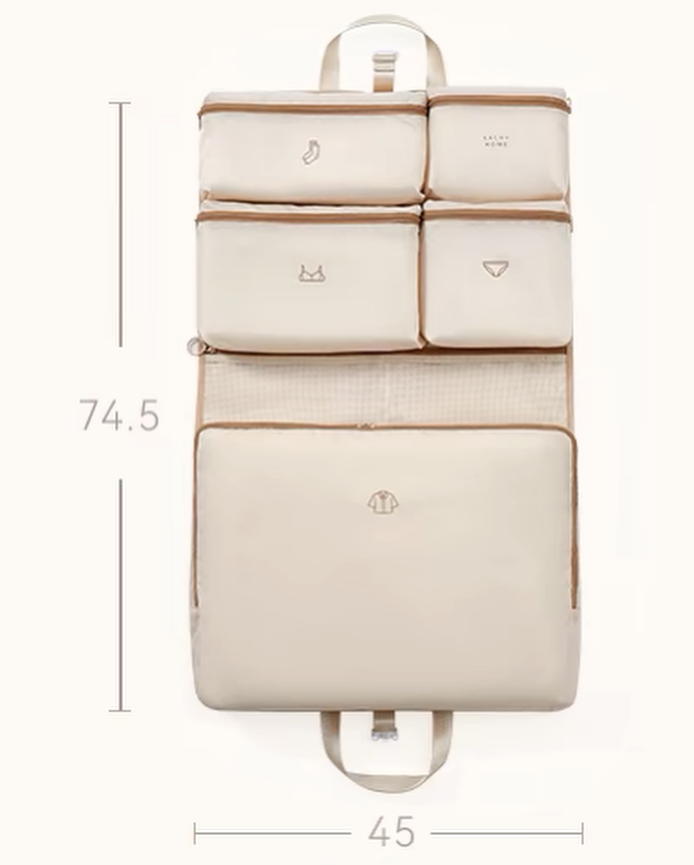 ✨PREORDER✨ Lixu travel storage bag suitcase storage bag
Available in Pink / Biege