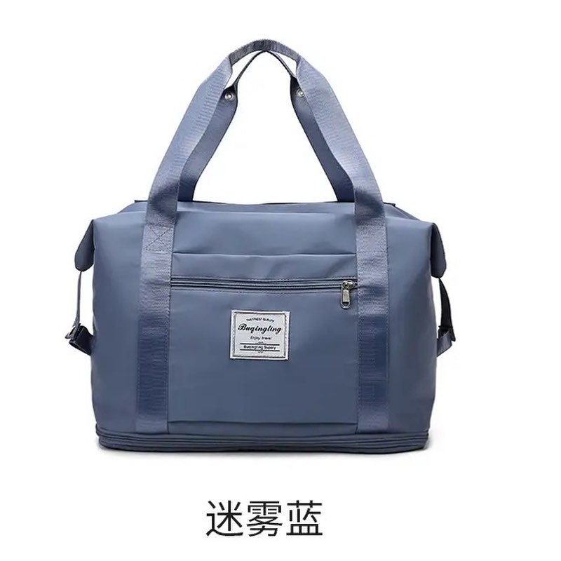 ✨PREORDER✨ Large-capacity portable travel bag for women waiting for childbirth, storage bag for short-distance travel, trolley luggage bag, foldable backpack