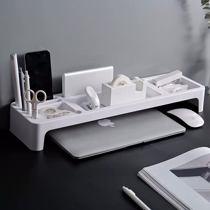 ✨PREORDER✨ Desktop Storage Shelf for those with #deskclutter: Keep clutter off your desk with this sleek, functional desktop accessory.