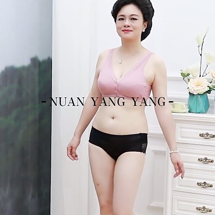 Middle-aged and elderly women's large size underwear for mothers