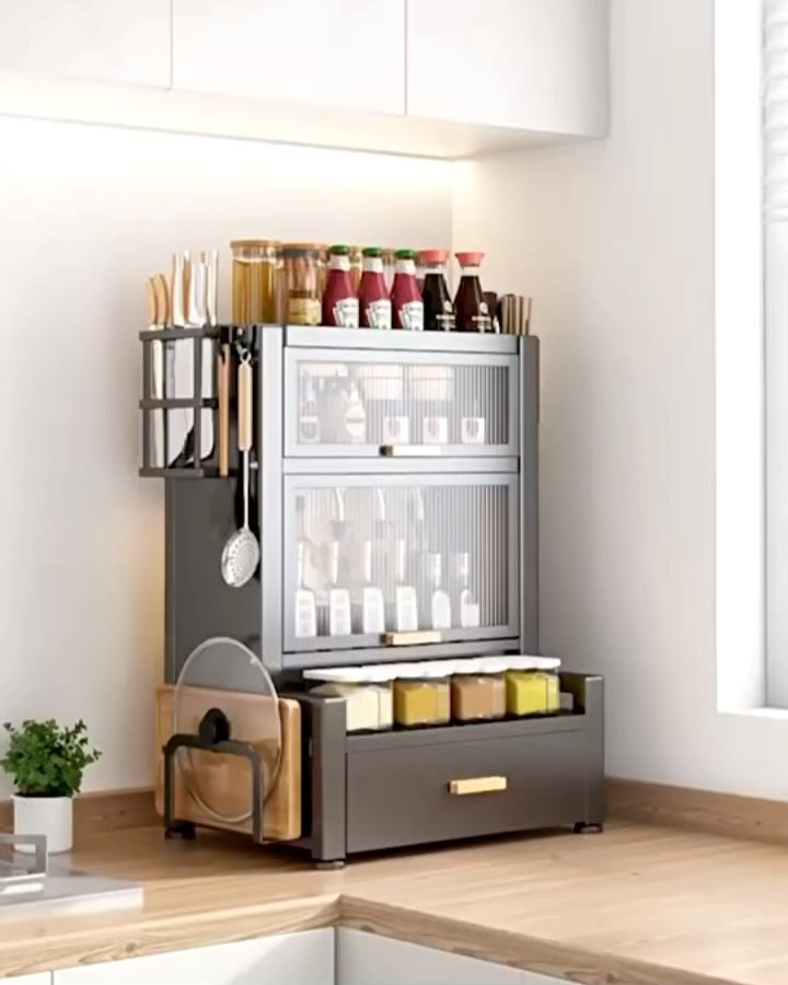 Scroll Kitchen Storage