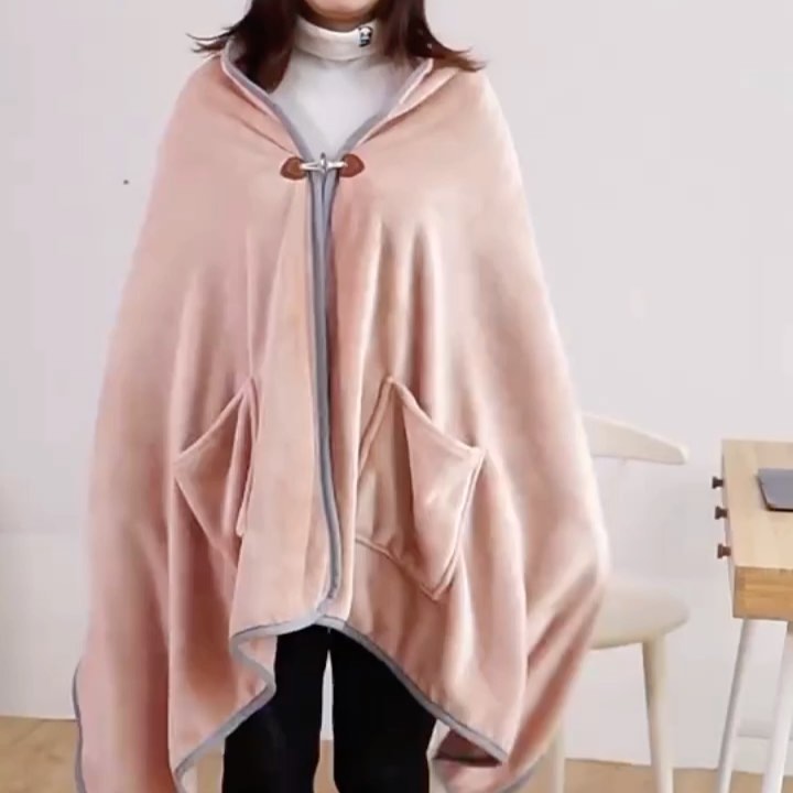 ✨PREORDER✨ Snail Home Office Napping Blanket Shawl Cloak Napping Blanket Summer Air Conditioning Blanket Sofa Cover