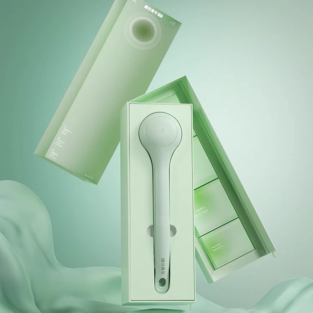 ✨PREORDER✨ Electric Bath Brush Double Handle Back Rubbing Machine